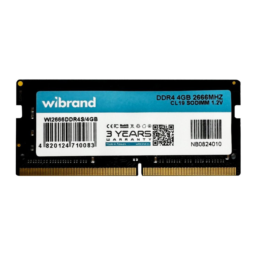 Оперативна пам'ять DDR4 Wibrand 8GB 3200MHz CL22 SODIMM