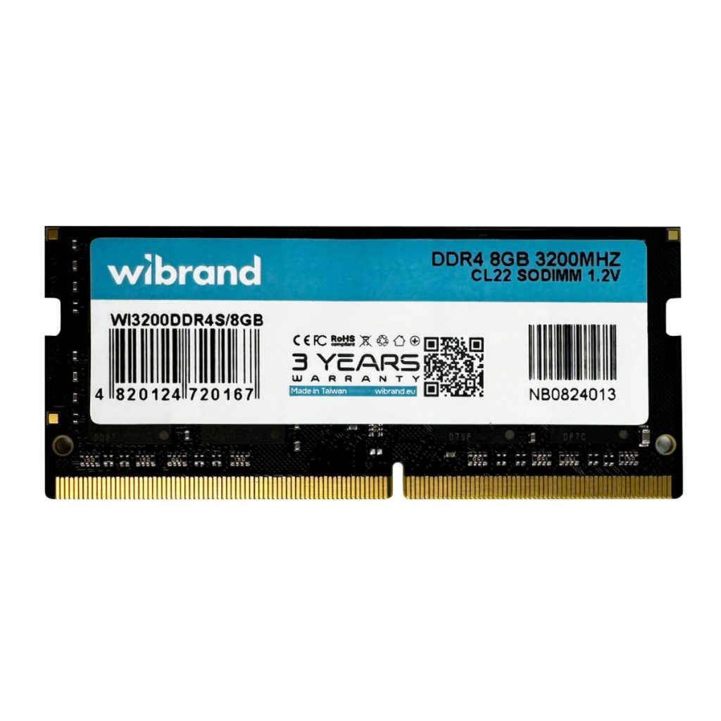 Оперативна пам'ять DDR4 Wibrand 8GB 2666MHz CL19 SODIMM