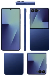 Слили первые рендеры Galaxy Z Flip 7 и Flip 7 FE — инсайд от Evleaks