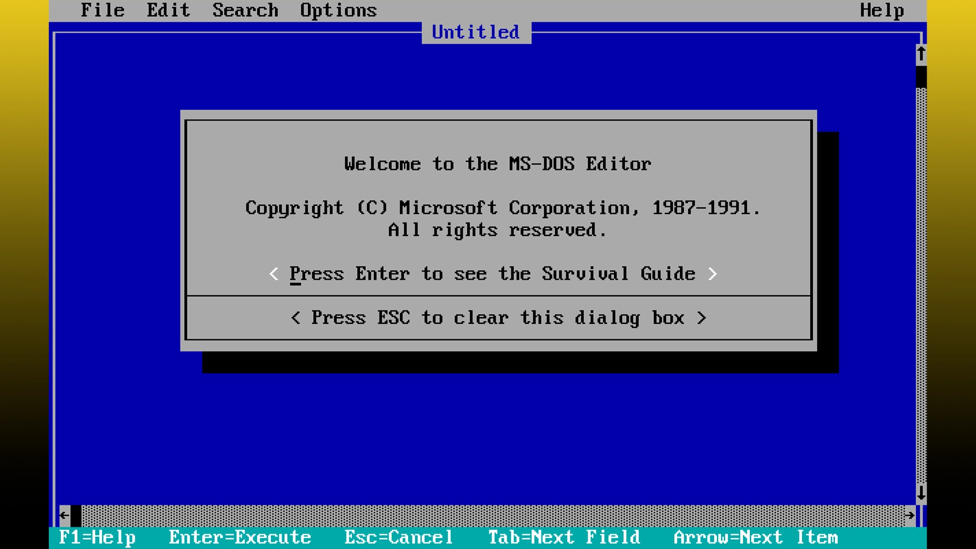 Microsoft вернула к жизни MS-DOS Edit – теперь работает даже на Linux